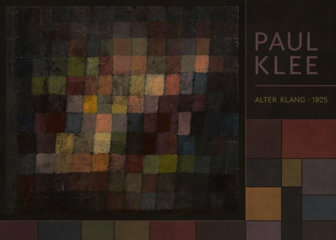 Paul Klee Alter Klang No1 - Plakat