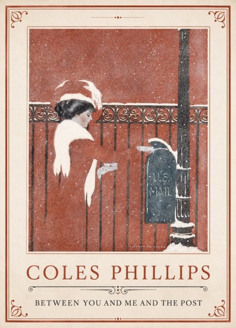 Coles Phillips Between You and Me and the Post No1 - Plakat