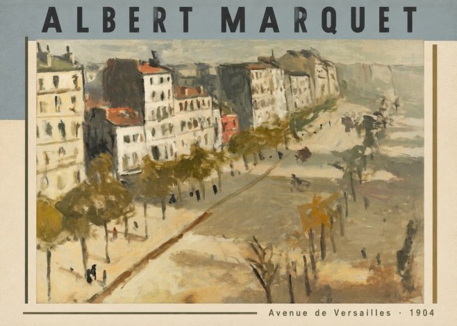 Albert Marquet Avenue De Versailles · 1904 No3 - Plakat