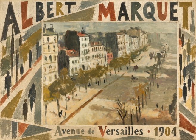 Albert Marquet Avenue De Versailles · 1904 No6 - Plakat