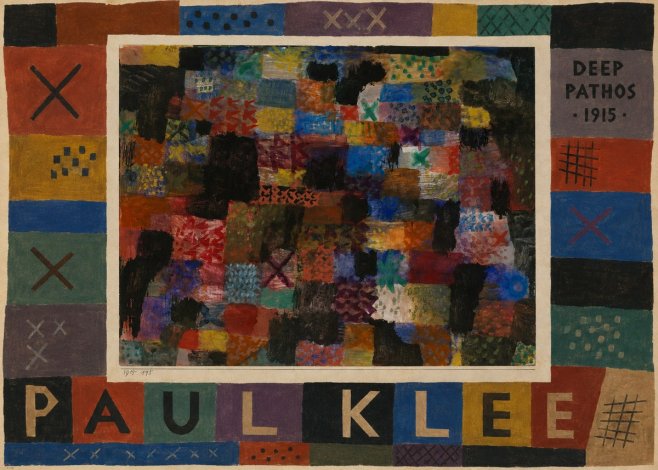 Paul Klee Deep Pathos No5 - Plakat
