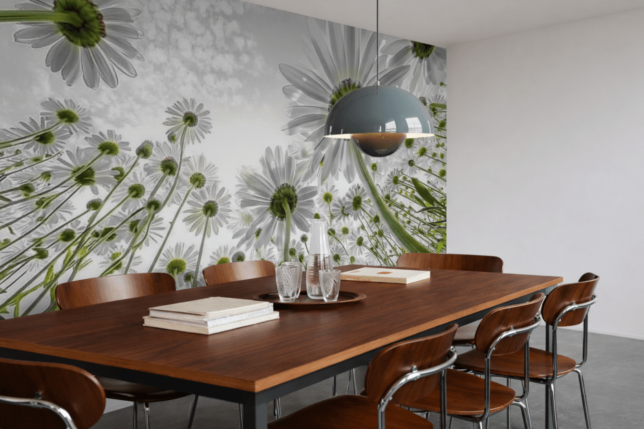 Sunlit Blossom Field