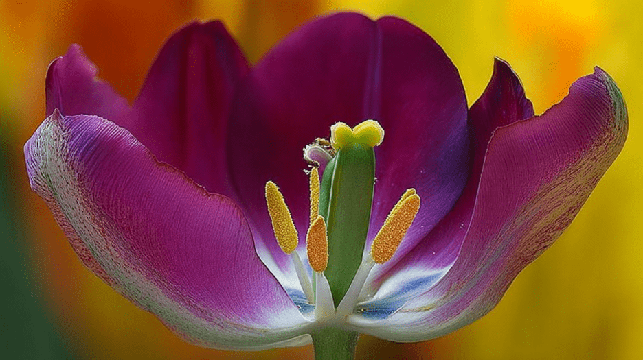 Saffron Petal Aura