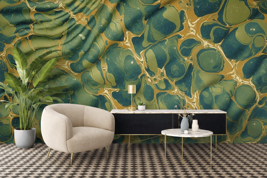 Mocha Marbling