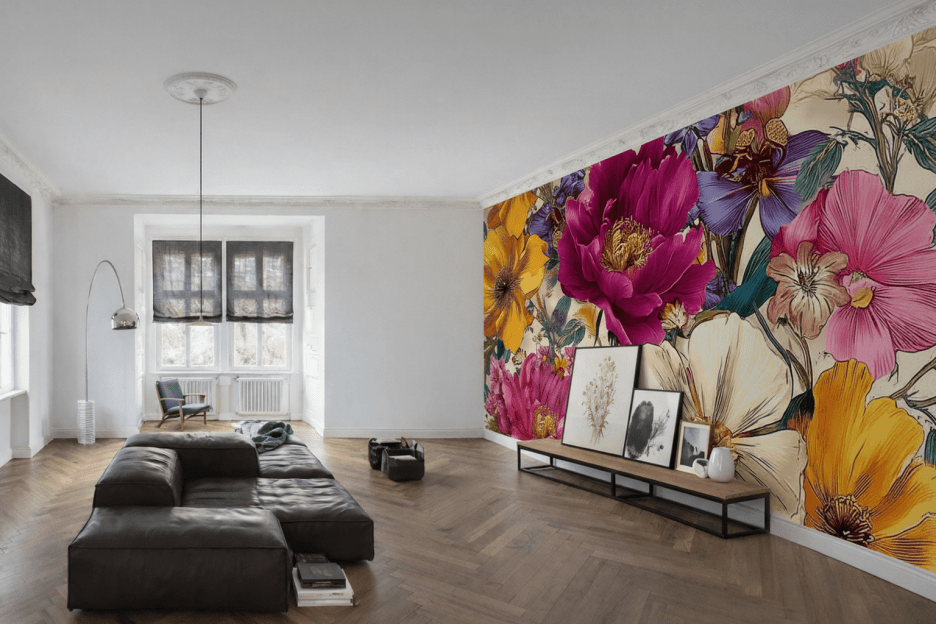 Nocturne Floral Tapestry