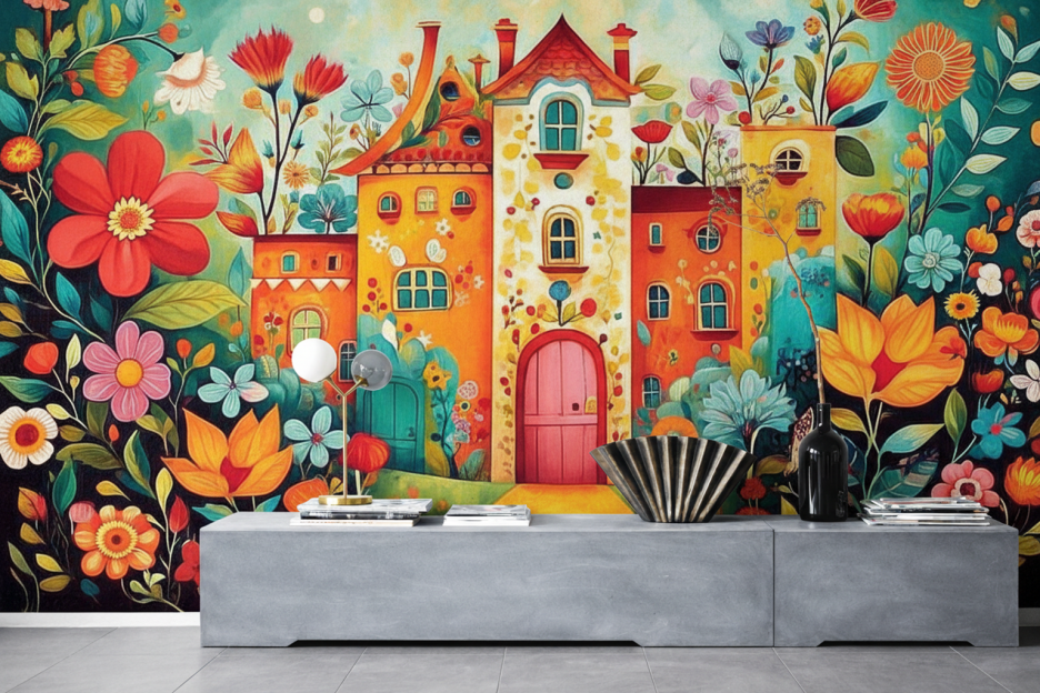 Saffron Village Reverie