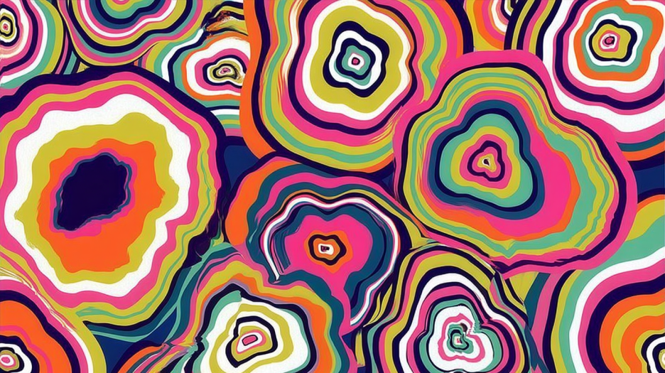 Kaleidoscope Rings