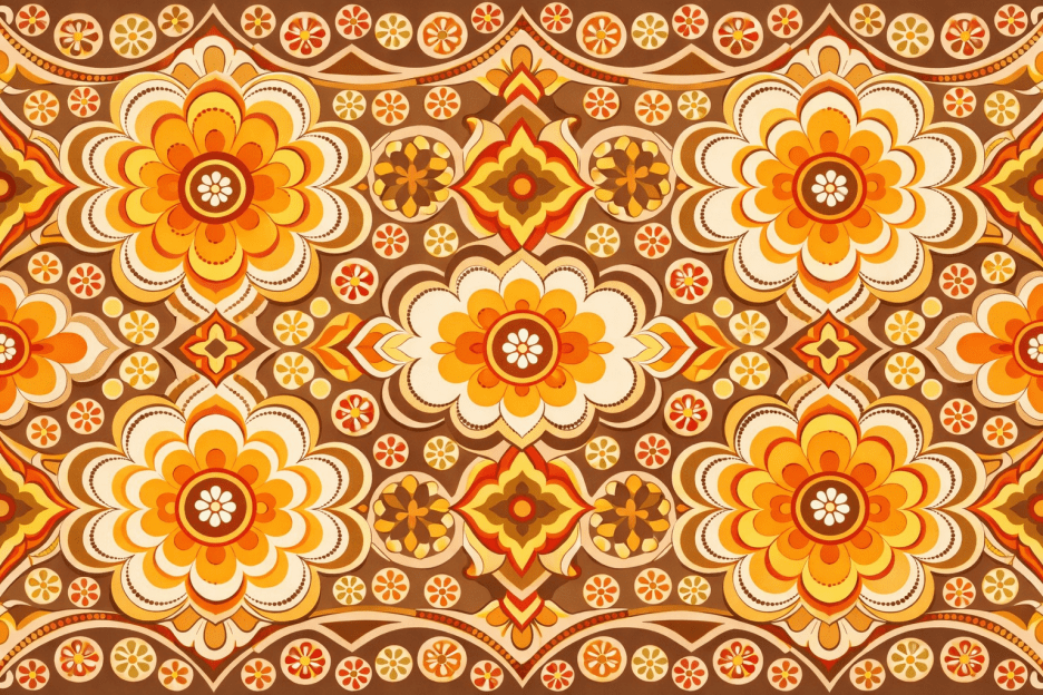 Sunny Floral Tapestry