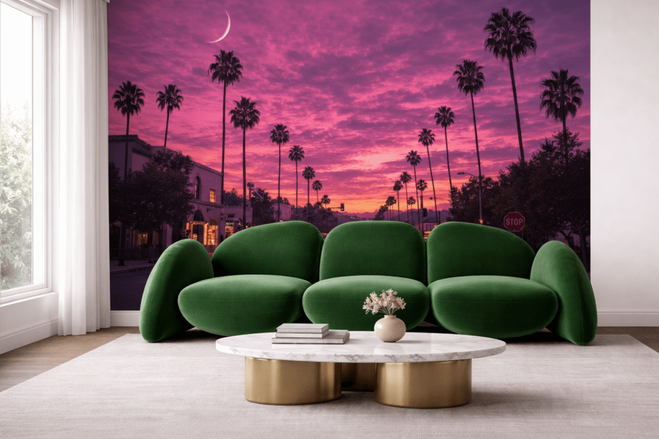 Twilight Palms
