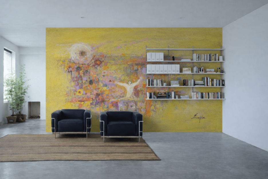 Sunlit Blossom Mosaic