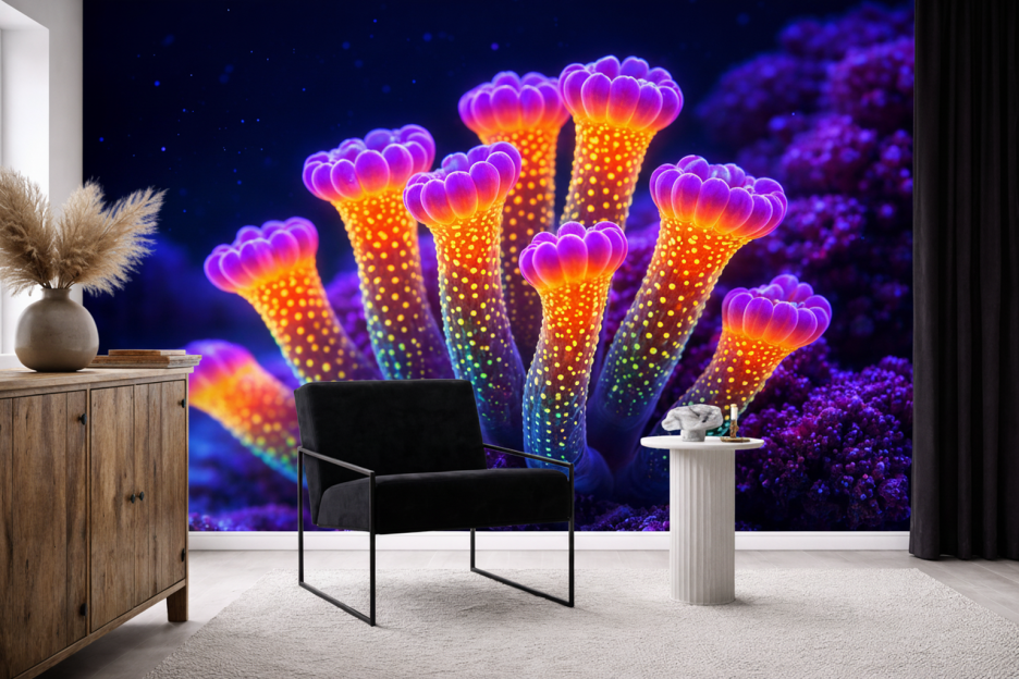 Frosted Coral Blossom