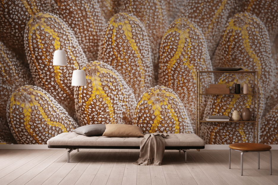 Coral Texture Mural
