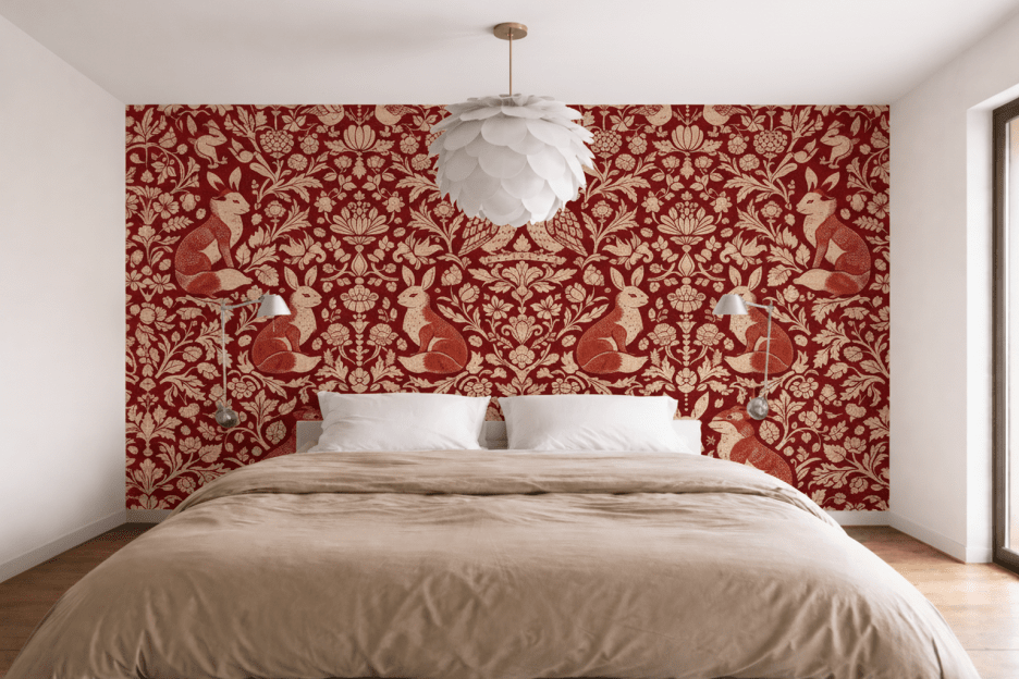 Whimsical Woodland Tapestry