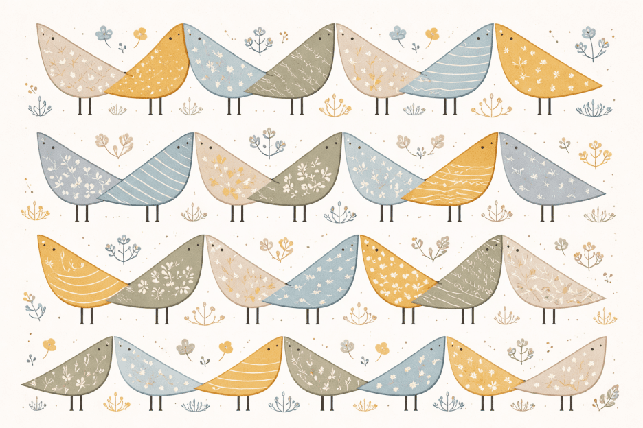 Porcelain Songbirds