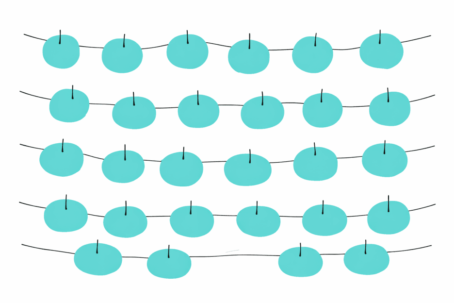 Mineral Pebble Thread