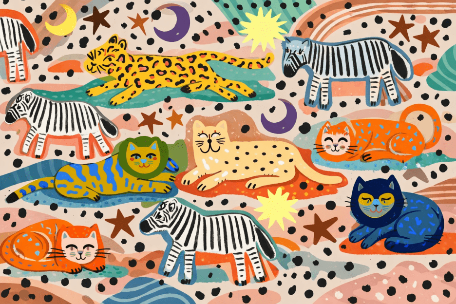 Feline Mosaic