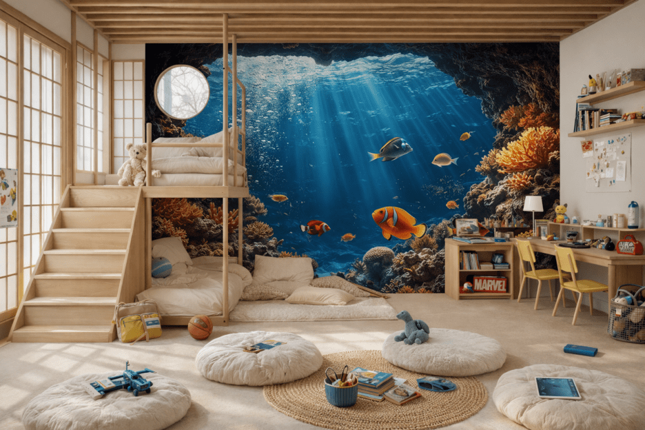 Coral Abyss Canvas