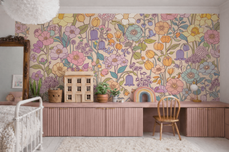 Floral Canopy Mural