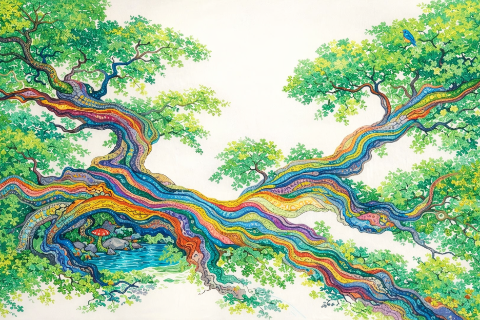 Rainbow Stream Canopy