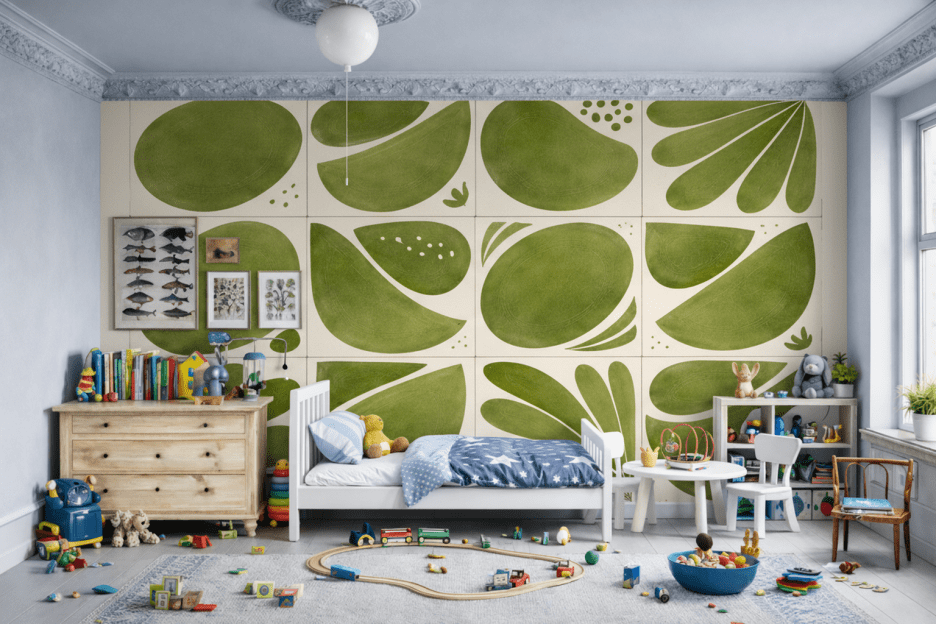 Verdant Palette Mural