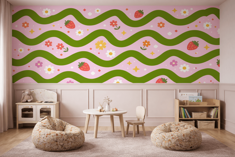 Strawberry Ripple Mosaic