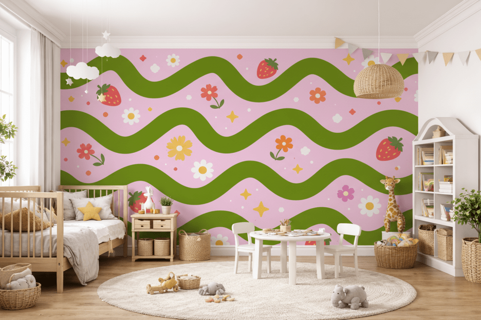 Strawberry Ripple Mosaic