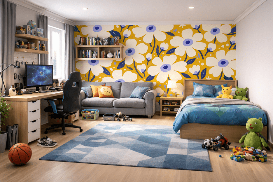 Sunlit Floral Canopy