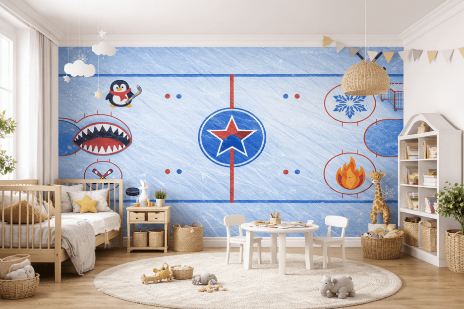 Frozen Arena Mural