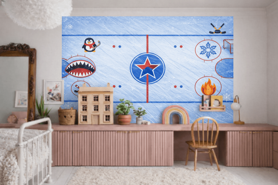 Frozen Arena Mural