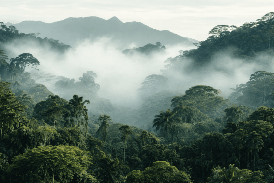 Mist Covered Highlands