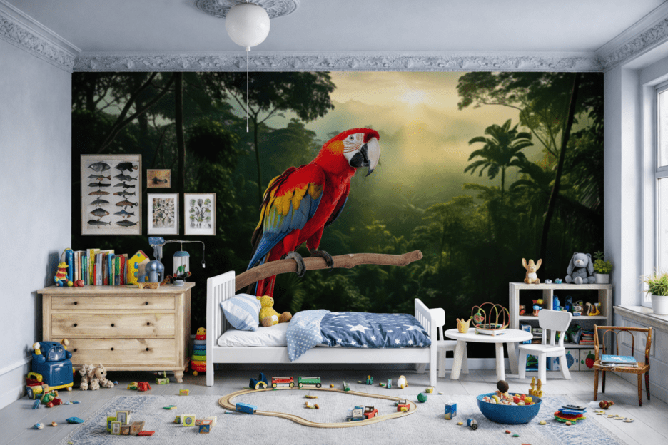 Scarlet Jungle Parrot