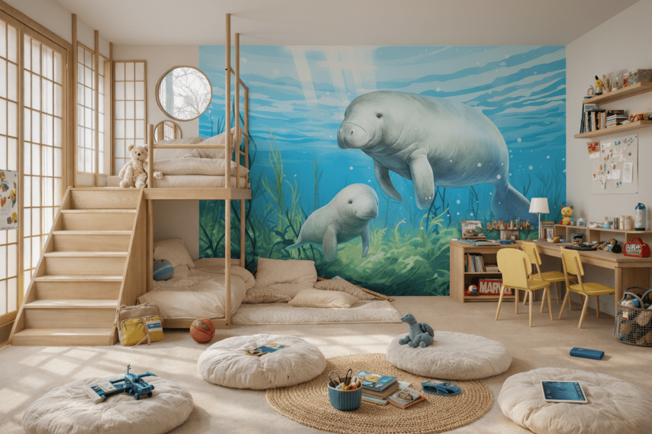 Manatee Underwater Crest