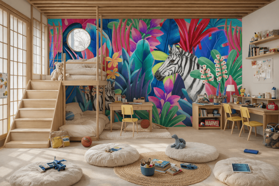 Zebra Jungle Encounter