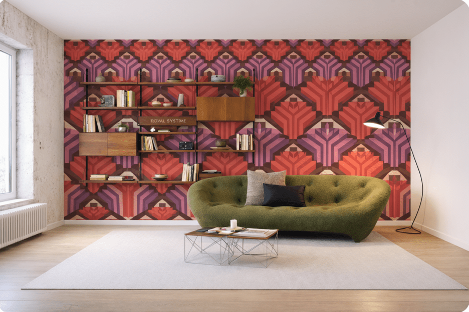 Crimson Petal Cascade