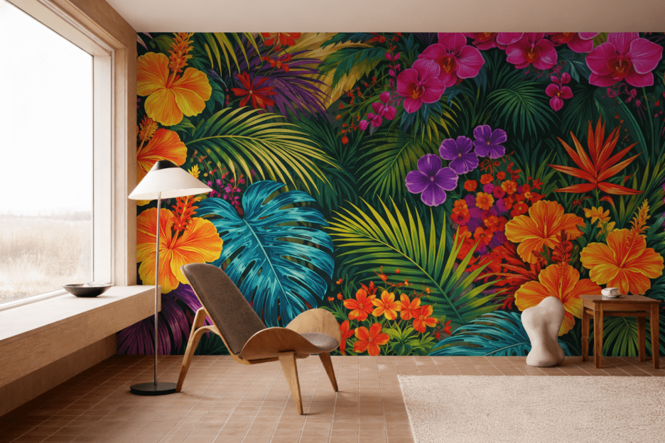 Tropical Inkbrush Oasis