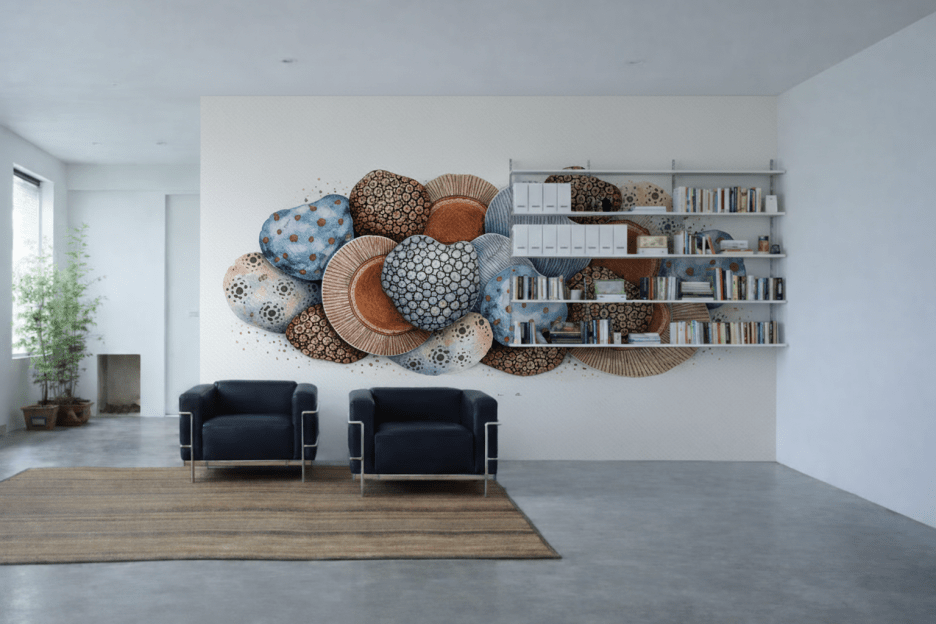 Cerulean Pebble Arrangement