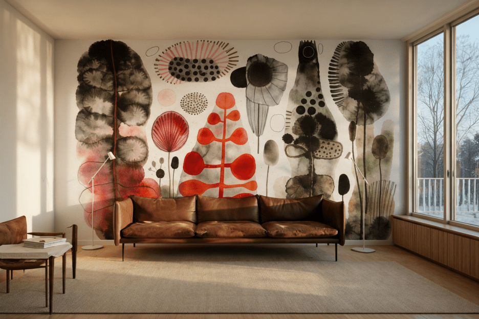 Whimsical Ferns