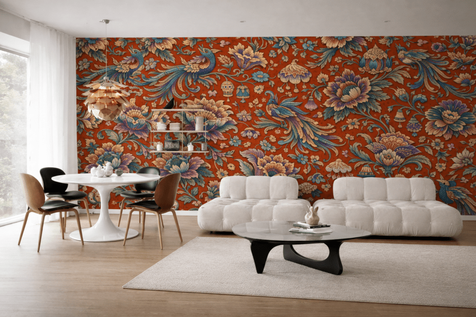 Phoenix Blossom Tapestry