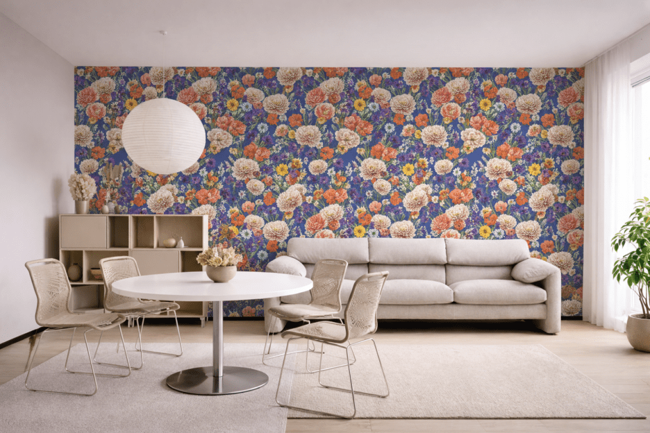 Whimsical Petal Canvas