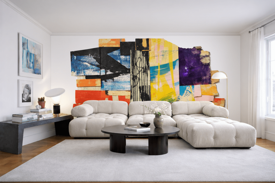 Fragmented Mineral Canvas