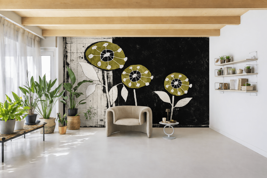 Charming Flora Silhouette