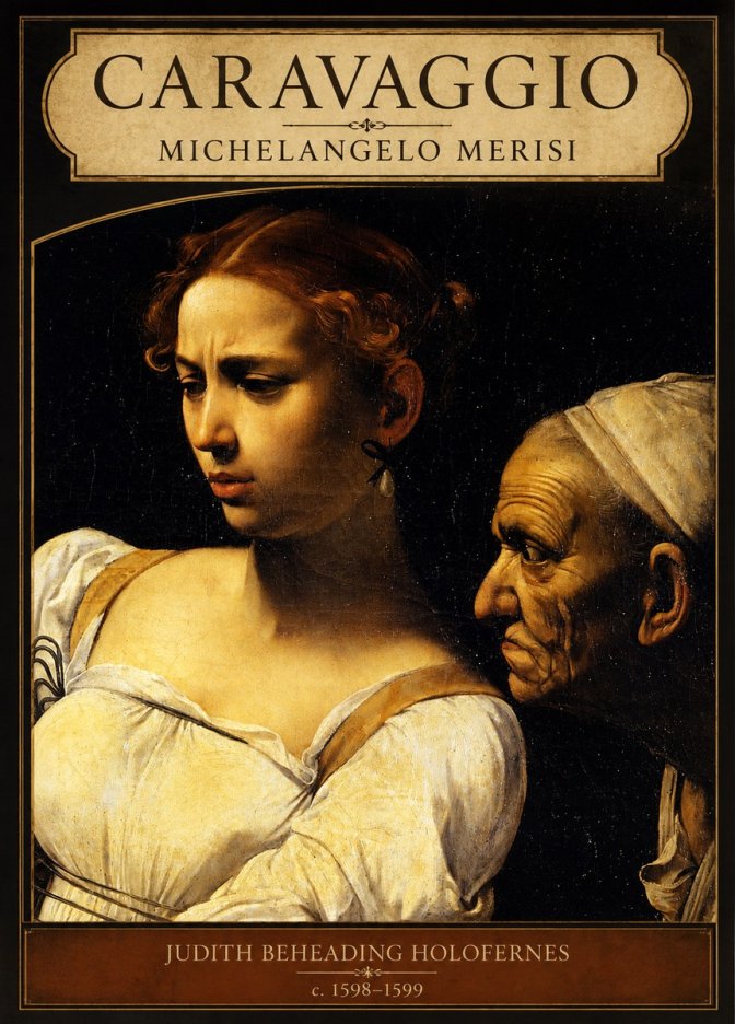 Michelangelo Merisi da Caravaggio Judith Beheading Holofernes I No6 - Plakat