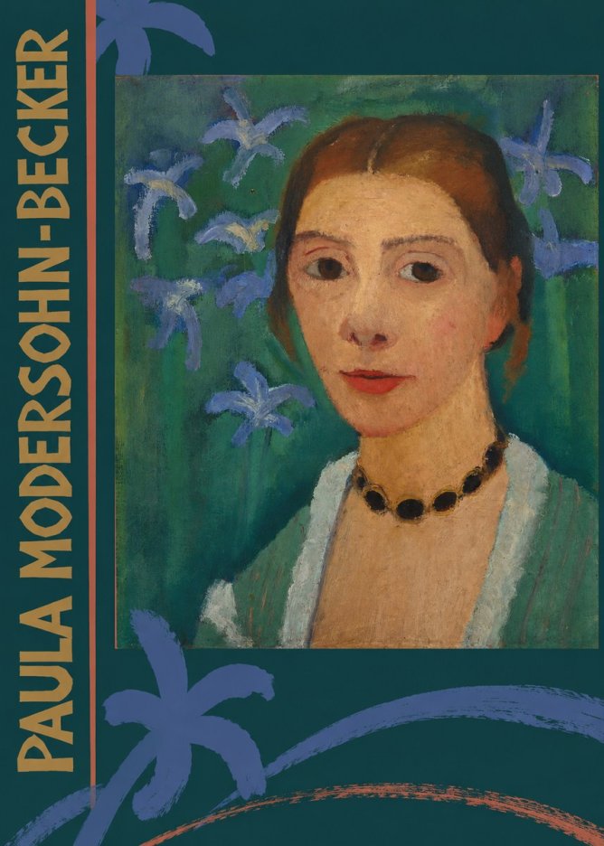 Paula Modersohn-Becker Self-portrait with Blue Flowers No2 - Plakat