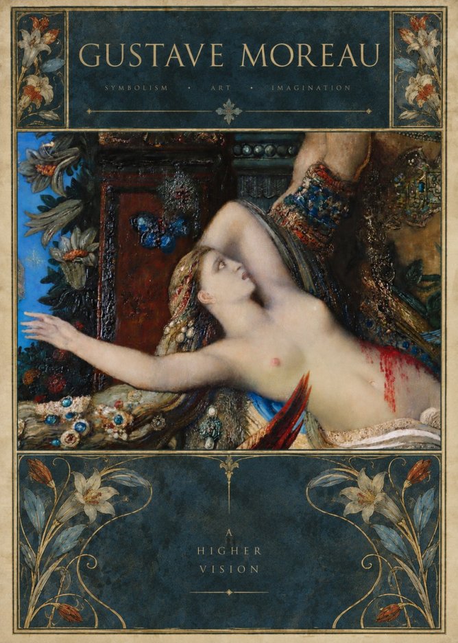 Gustave Moreau Salome I No6 - Plakat