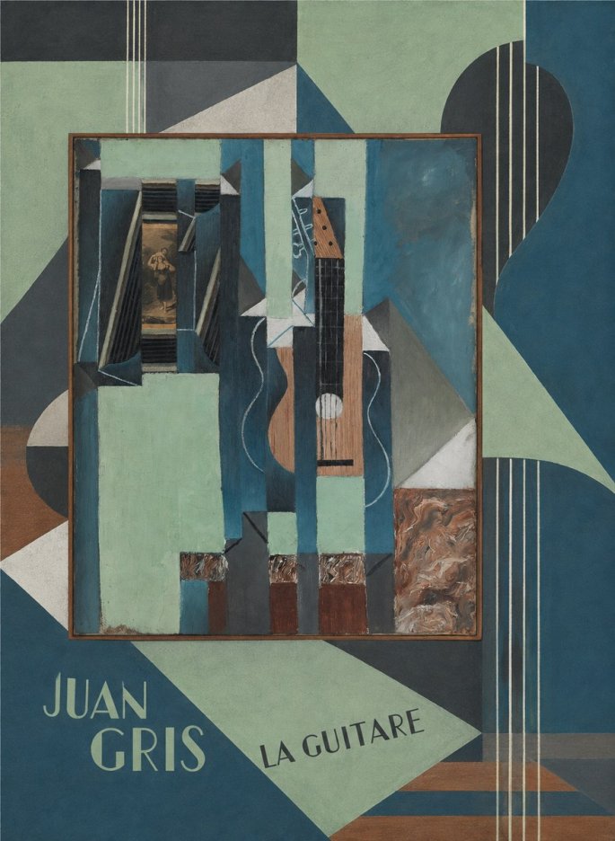 Juan Gris La Guitare No6 - Plakat
