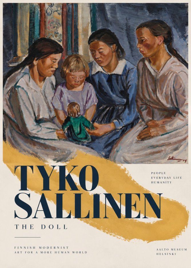 Tyko Sallinen The Doll No3 - Plakat