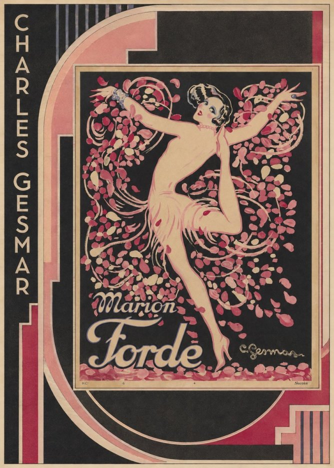 Charles Gesmar Marion Forde I No2 - Plakat