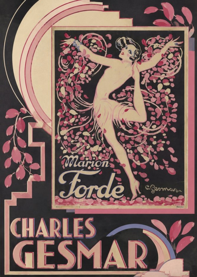 Charles Gesmar Marion Forde I No6 - Plakat