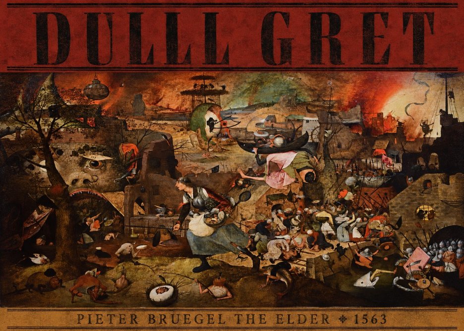 Pieter Bruegel Dull Gret I No4 - Plakat