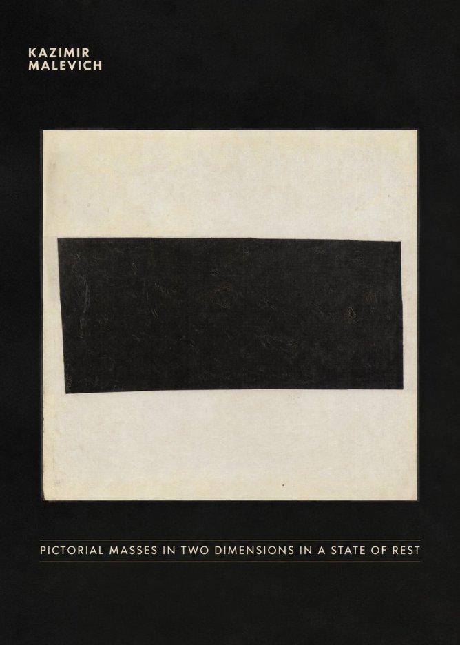 Kazimir Malevich Pictorial Masses in Two Dimensions in a State of Rest No5 - Plakat